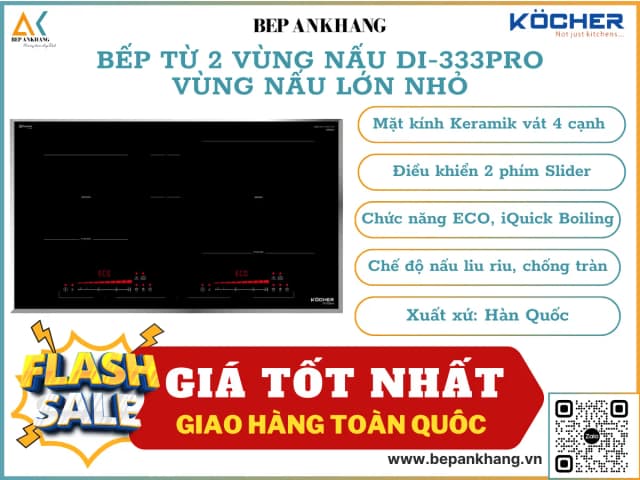 Top 1 so sánh giá Bếp từ đôi âm Kocher DI-333 Pro 5000W - Tìm sản phẩm giá rẻ nhất - Ảnh 13