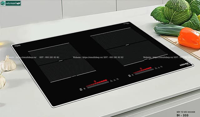 Top 1 so sánh giá Bếp từ đôi âm Kocher DI-333 Pro 5000W - Tìm sản phẩm giá rẻ nhất - Ảnh 5