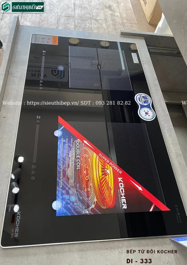 Top 1 so sánh giá Bếp từ đôi âm Kocher DI-333 Pro 5000W - Tìm sản phẩm giá rẻ nhất - Ảnh 6