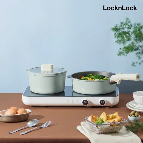 So sánh giá Bếp từ đôi Lock&Lock EJI326WHT 2800W rẻ nhất? - Ảnh 11