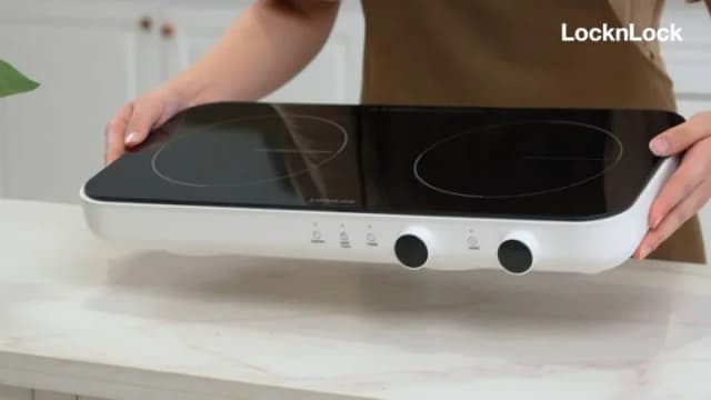 So sánh giá Bếp từ đôi Lock&Lock EJI326WHT 2800W rẻ nhất? - Ảnh 5