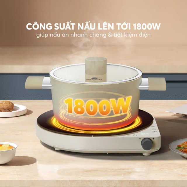 So sánh giá Bếp từ đơn Elmich ICE-8878AW 1800W rẻ nhất? - Ảnh 3