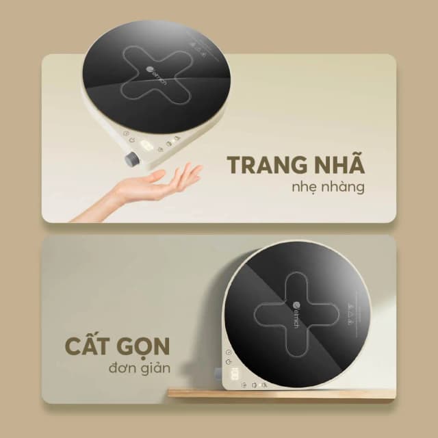 So sánh giá Bếp từ đơn Elmich ICE-8878AW 1800W rẻ nhất? - Ảnh 8