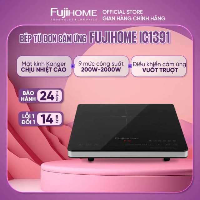 So sánh giá Bếp từ đơn FUJIHOME IC1391 2000W rẻ nhất? - Ảnh 20
