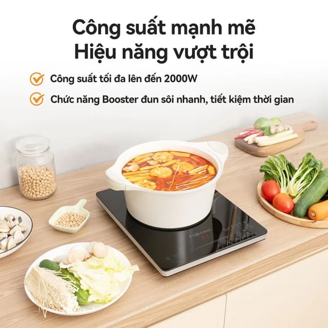 So sánh giá Bếp từ đơn FUJIHOME IC1391 2000W rẻ nhất? - Ảnh 6