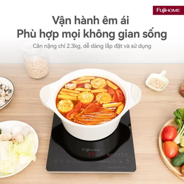 So sánh giá Bếp từ đơn FUJIHOME IC1391 2000W rẻ nhất? - Ảnh 10