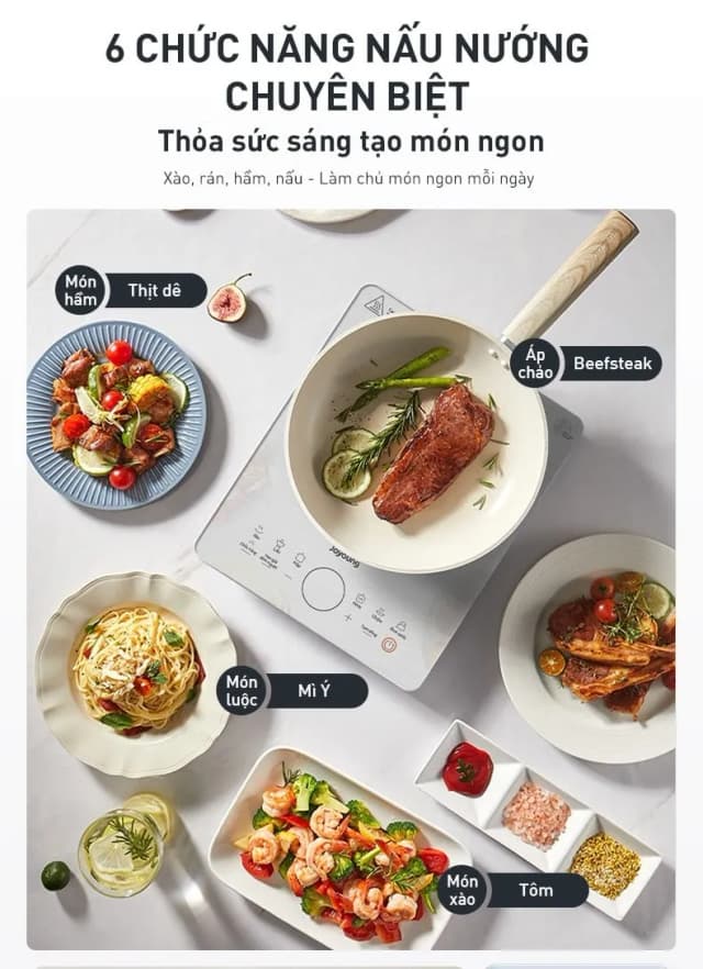 Top 1 so sánh giá Bếp từ đơn Joyoung JIC-219 2200W - Tìm sản phẩm giá rẻ nhất - Ảnh 6