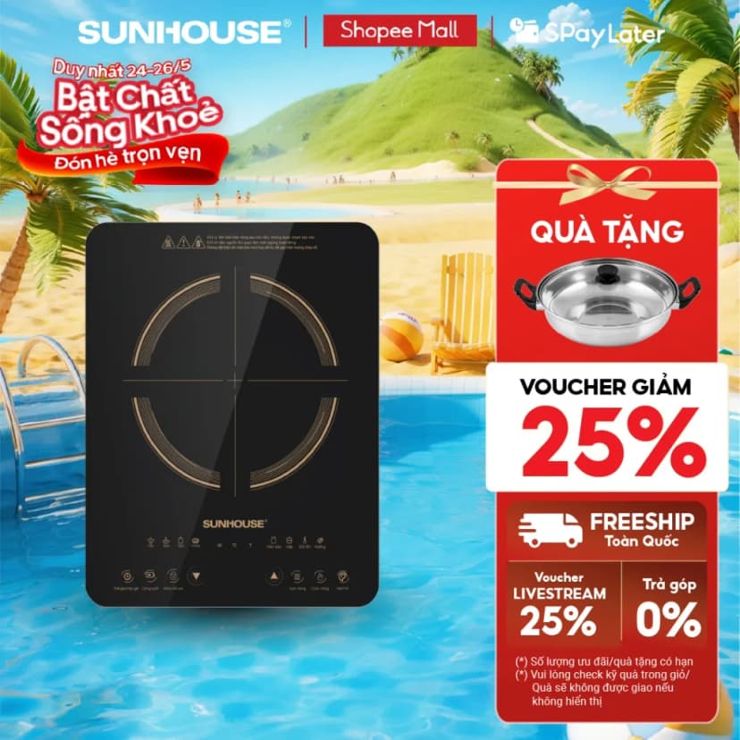 So sánh giá Bếp từ đơn Sunhouse SHD6804 2000W - Tìm sản phẩm giá rẻ nhất - Ảnh 11