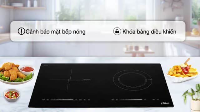 So sánh giá Bếp từ hồng ngoại âm Ferroli IC4200DD 4200W rẻ nhất? - Ảnh 4