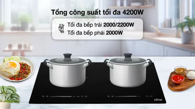 So sánh giá Bếp từ hồng ngoại âm Ferroli IC4200DD 4200W rẻ nhất? - Ảnh 9
