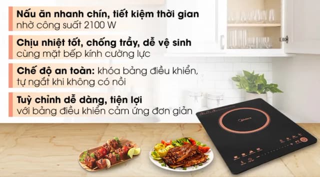 Top 1 so sánh giá Bếp từ Midea MI-T2120DC - Tìm sản phẩm giá rẻ nhất - Ảnh 9