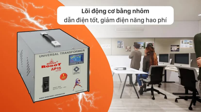 Biến thế Robot UT1P3000A - AP15 3KVA - Giá rẻ nhất hôm nay - Ảnh 4