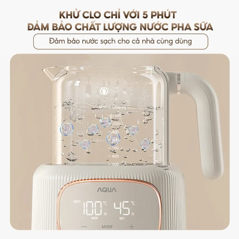 So sánh giá Bình đun pha sữa AQUA 1.2 lít AQS-MH121T - Tìm sản phẩm giá rẻ nhất - Ảnh 15