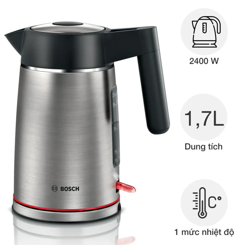 So sánh giá Bình đun siêu tốc Bosch 1.7 lít TWK6M480 - Tìm sản phẩm giá rẻ nhất - Ảnh 1