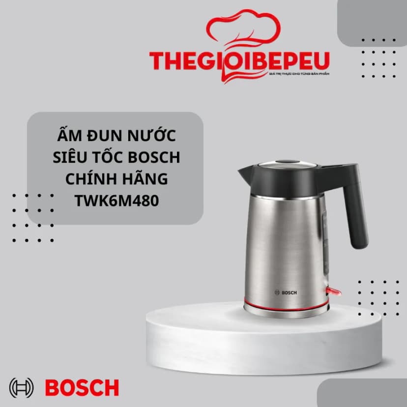 So sánh giá Bình đun siêu tốc Bosch 1.7 lít TWK6M480 - Tìm sản phẩm giá rẻ nhất - Ảnh 5