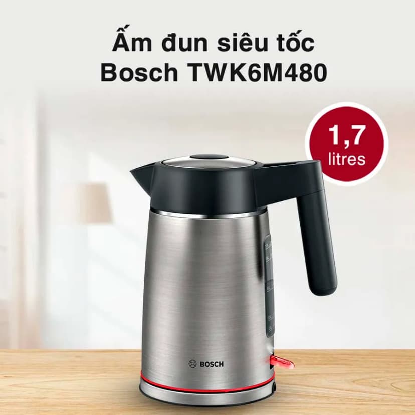 So sánh giá Bình đun siêu tốc Bosch 1.7 lít TWK6M480 - Tìm sản phẩm giá rẻ nhất - Ảnh 9