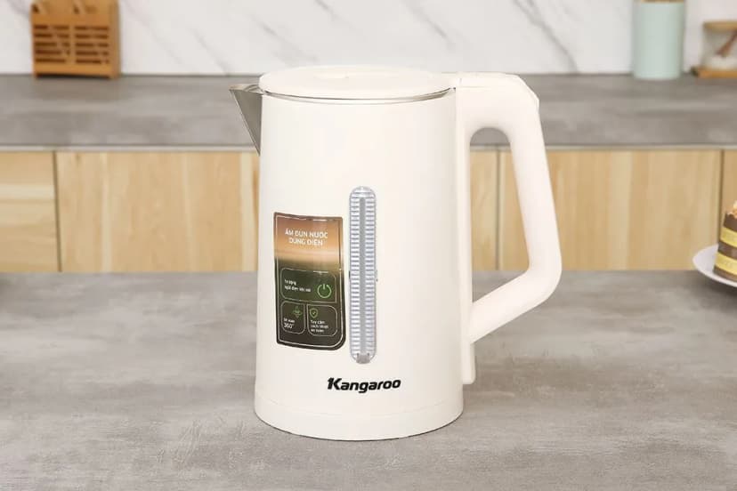 Bình đun siêu tốc Kangaroo 1.7 lít KGWK17P1G - Giá rẻ nhất hôm nay - Ảnh 1