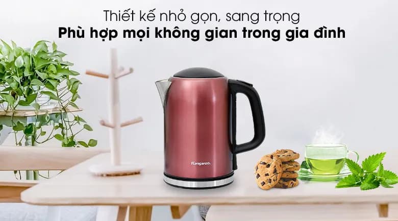 Bình đun siêu tốc Kangaroo 1.7 lít KGWK17P1G - Giá rẻ nhất hôm nay - Ảnh 19