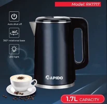 So sánh giá Bình đun siêu tốc Rapido 1.7 lít RK1717 rẻ nhất? - Ảnh 7