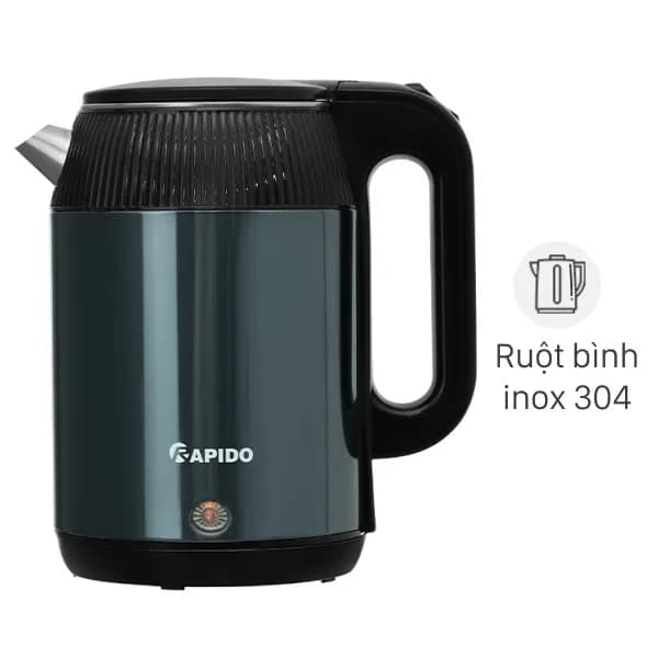 So sánh giá Bình đun siêu tốc Rapido 1.8 lít RK1817-G rẻ nhất? - Ảnh 6