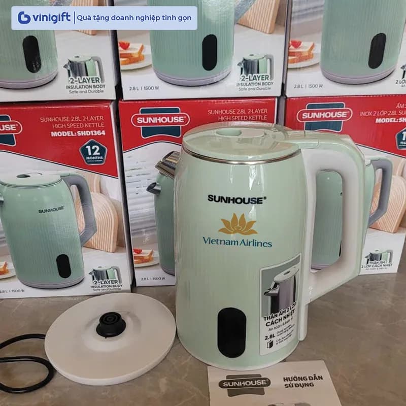 Bình đun siêu tốc Sunhouse 2.8 lít SHD1364 - Giá rẻ nhất hôm nay - Ảnh 16