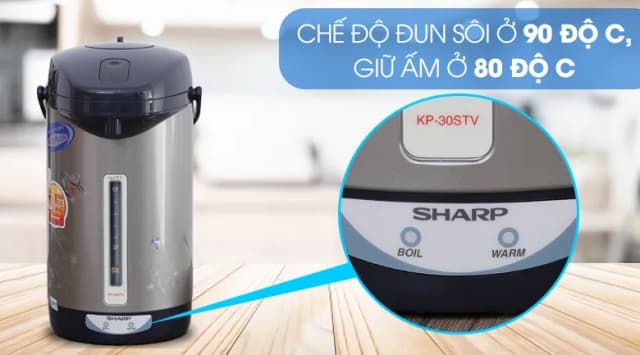 Top 1 so sánh giá Bình thủy điện Sharp KP-30STV RB 2.9 lít - Tìm sản phẩm giá rẻ nhất - Ảnh 11