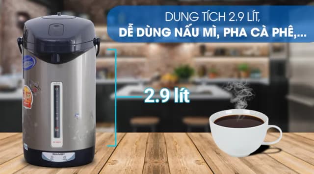 Top 1 so sánh giá Bình thủy điện Sharp KP-30STV RB 2.9 lít - Tìm sản phẩm giá rẻ nhất - Ảnh 53