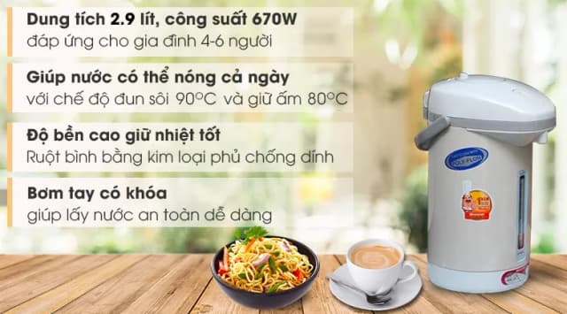 Top 1 so sánh giá Bình thủy điện Sharp KP-30STV RB 2.9 lít - Tìm sản phẩm giá rẻ nhất - Ảnh 61