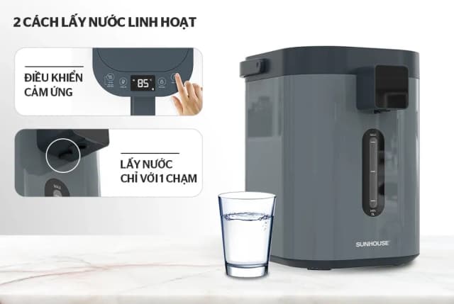 Top 1 so sánh giá Bình thủy điện Sunhouse SHD1440 3.2 lít - Tìm sản phẩm giá rẻ nhất - Ảnh 5
