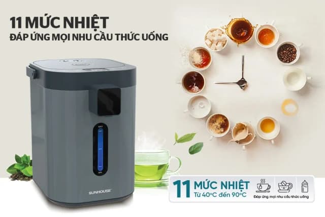 Top 1 so sánh giá Bình thủy điện Sunhouse SHD1440 3.2 lít - Tìm sản phẩm giá rẻ nhất - Ảnh 7