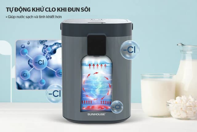 Top 1 so sánh giá Bình thủy điện Sunhouse SHD1440 3.2 lít - Tìm sản phẩm giá rẻ nhất - Ảnh 8
