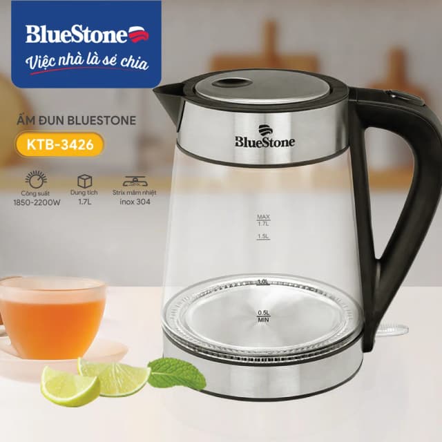 So sánh giá Bình đun siêu tốc BlueStone 1.7 lít KTB-3426 rẻ nhất? - Ảnh 16