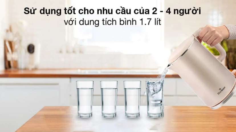 So sánh giá Bình đun siêu tốc BlueStone 1.7 lít KTB-3459 - Tìm sản phẩm giá rẻ nhất - Ảnh 3