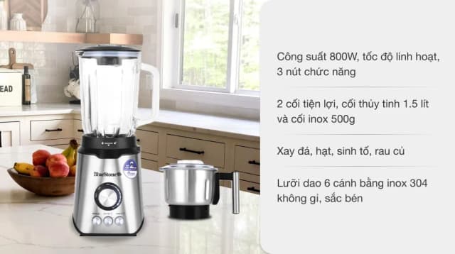 Top 1 so sánh giá Máy xay sinh tố đa năng BlueStone BLB-5339 - Tìm sản phẩm giá rẻ nhất - Ảnh 11