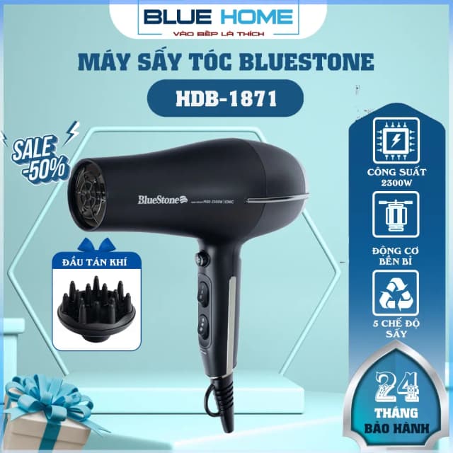 Top 1 so sánh giá Máy sấy tóc 1900 - 2300W BlueStone HDB-1871 - Tìm sản phẩm giá rẻ nhất - Ảnh 15