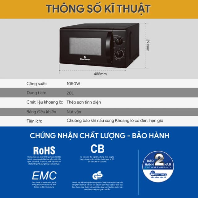 So sánh giá Lò vi sóng BlueStone MOB-7708B 20 lít rẻ nhất? - Ảnh 17
