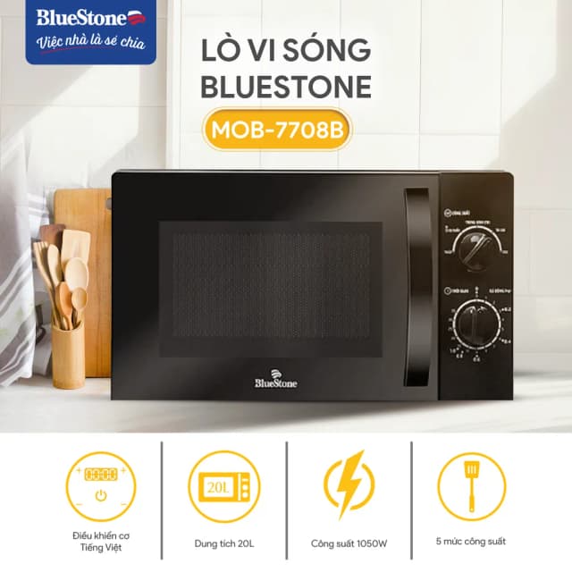 So sánh giá Lò vi sóng BlueStone MOB-7708B 20 lít rẻ nhất? - Ảnh 3