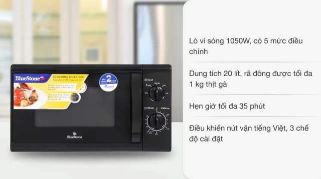 So sánh giá Lò vi sóng BlueStone MOB-7708B 20 lít rẻ nhất? - Ảnh 9