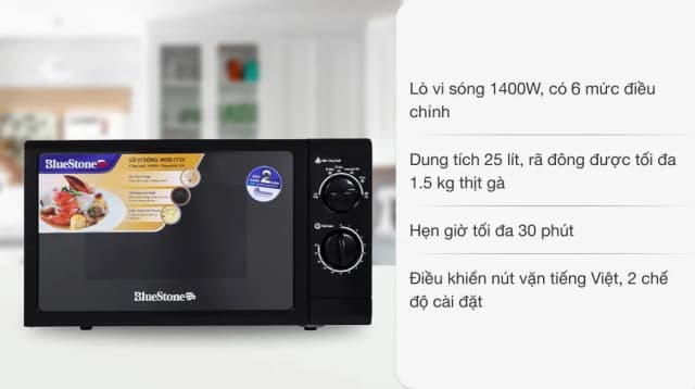 So sánh giá Lò vi sóng BlueStone MOB-7733 25 lít rẻ nhất? - Ảnh 5