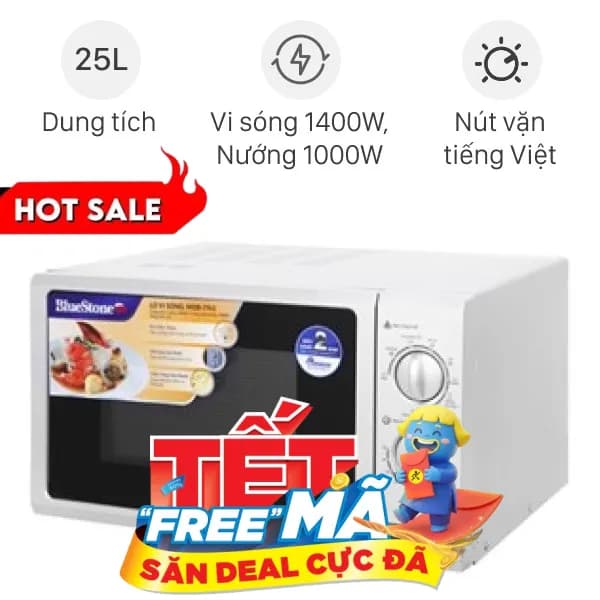 So sánh giá Lò vi sóng có nướng BlueStone MOB-7741 25 lít rẻ nhất? - Ảnh 10