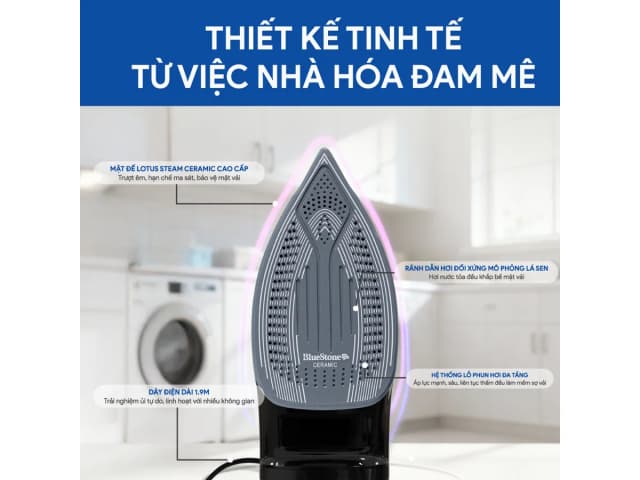 Top 1 so sánh giá Bàn ủi hơi nước BlueStone SIB-3853 2200W - Tìm sản phẩm giá rẻ nhất - Ảnh 11