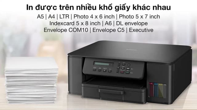 So sánh giá Máy in phun màu đa năng Brother DCP-T530DW Wifi rẻ nhất? - Ảnh 4