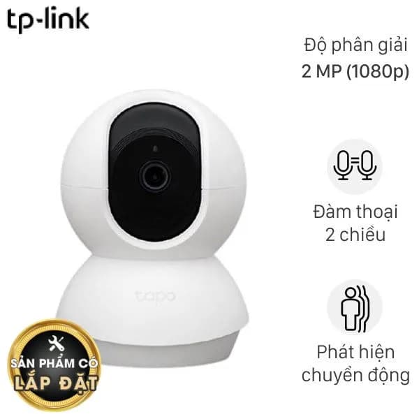 Camera IP 360 Độ 2MP TP-Link Tapo TC70 - Giá rẻ nhất hôm nay - Ảnh 1
