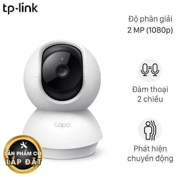 Camera IP 360 Độ 2MP TP-Link Tapo C200C - Giá rẻ nhất hôm nay - Ảnh 1