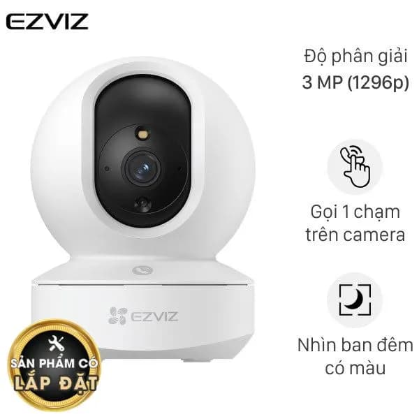 Camera IP 360 Độ 3MP EZVIZ TY1 - Giá rẻ nhất hôm nay - Ảnh 1