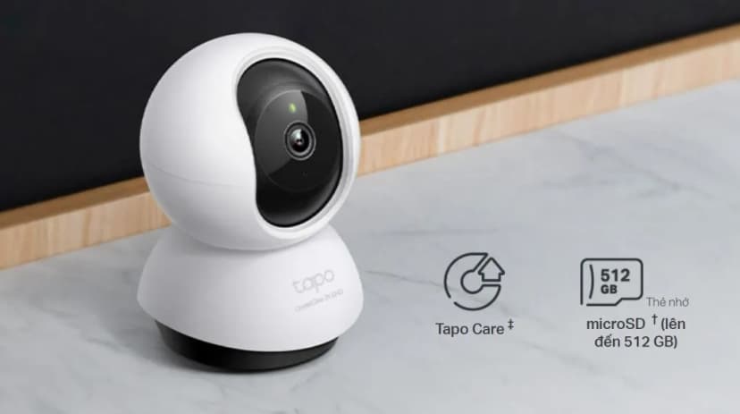 Camera IP 360 Độ 4MP TP-Link Tapo C220 - Giá rẻ nhất hôm nay - Ảnh 4