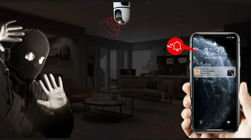 Camera IP 360 Độ 5MP IMOU Ranger Dual IPC-S2XP-10M0WED - Giá rẻ nhất hôm nay - Ảnh 4