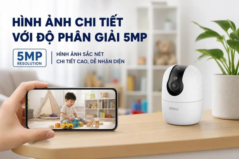 Camera IP 360 Độ 5MP IMOU Ranger 2C TA52P Pro - Giá rẻ nhất hôm nay - Ảnh 2