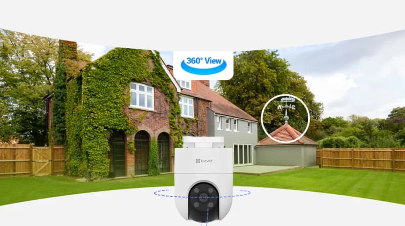 Camera IP Ngoài Trời 360 độ 4MP EZVIZ H8C - Giá rẻ nhất hôm nay - Ảnh 3