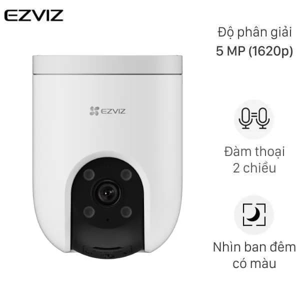 Camera IP Ngoài trời 360 Độ 5MP Ezviz H8C Pro 4G - Giá rẻ nhất hôm nay - Ảnh 1